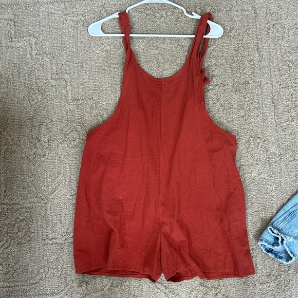 Amazon Rust Jumpsuit with Button Front - Picture 2 of 3